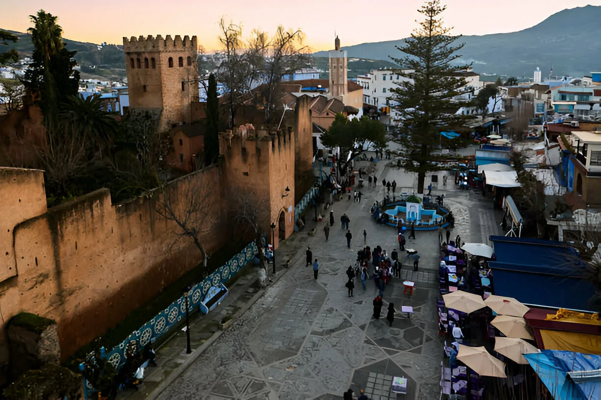 Chefchaouen City 6 chefchaouen Outa el Hammam Square