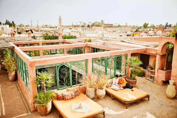 The Most Beautiful Riad Airbnbs in Marrakech, Morocco 9 rooftop marrakech